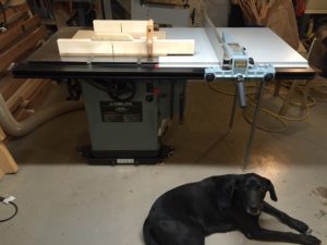 Out New (to us) Cabinet Saw